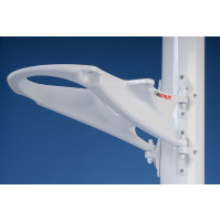 Mast Mount for 18" Garmin radome, Navico BR24 / 3G / 4G and KVH M3 / Raymarine 37 STV / Intellian i3 - MAST MOUNT - SC20  - Scanstrut 